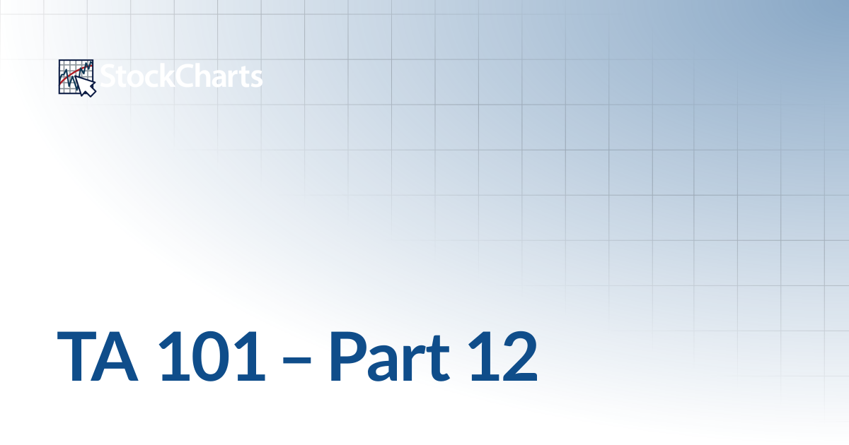 TA 101 – Part 12 | ChartSchool | StockCharts.com